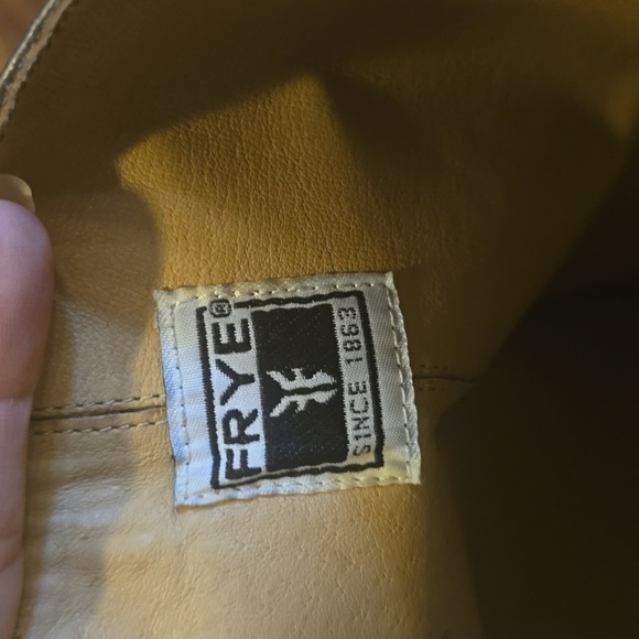 Frye Betty Inside Zip Boots Women's Size 7 Leather Black Western Knee High - Picture 5 of 6